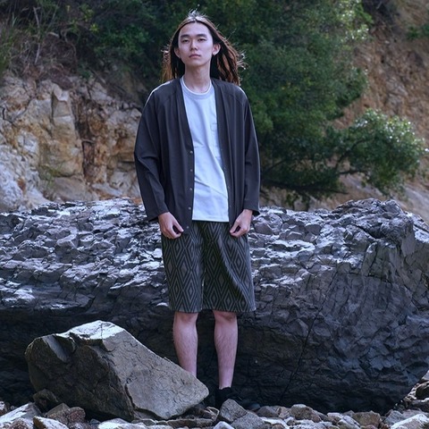 【CURLY＆Co.】COOL NYLON CARDIGAN