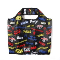 【PUNK DRUNKERS】総柄のエコBAG