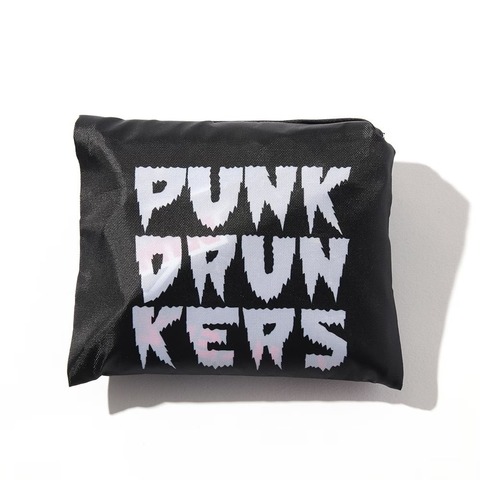 【PUNK DRUNKERS】総柄のエコBAG