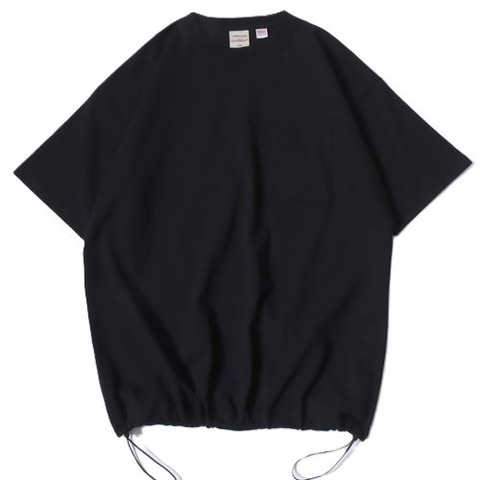 【Goodwear】吸水速乾 裾ドローコード BIG ポケットTシャツ