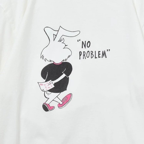 【FREE RAGE】”NO PROBLEM”リサイクルコットンTee