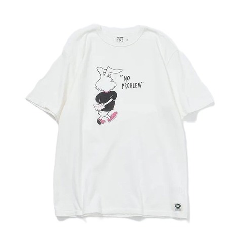【FREE RAGE】”NO PROBLEM”リサイクルコットンTee