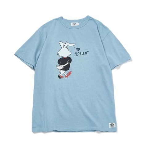 【FREE RAGE】”NO PROBLEM”リサイクルコットンTee