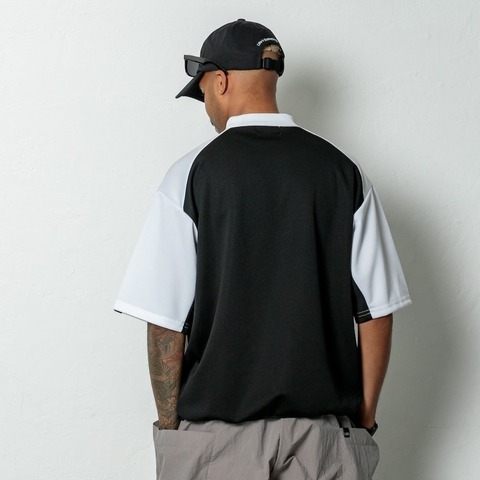 【LiSS】MOCK NECK JERSEY CUTSEW