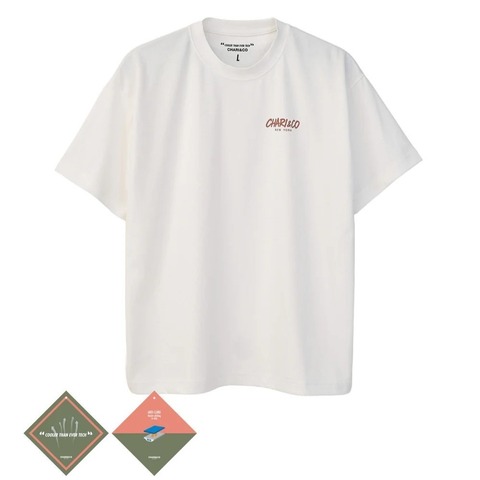 【CHARI＆CO】FREEHAND SIGN COOLER TEE