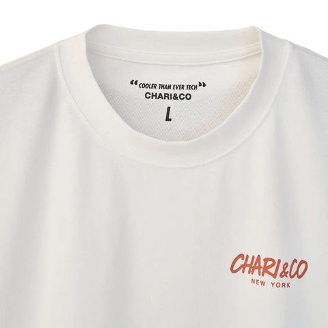 【CHARI＆CO】FREEHAND SIGN COOLER TEE