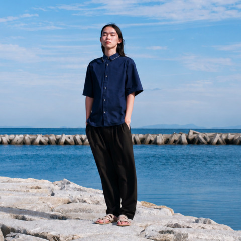 【CURLY＆Co.】POLO COLLAR S/S SHIRT