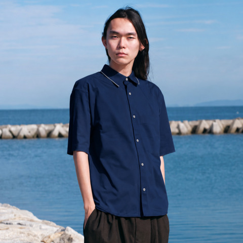【CURLY＆Co.】POLO COLLAR S/S SHIRT