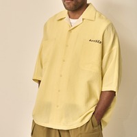 【Kelen】OPEN COLLAR STRIPE SHIRT / POSTIE