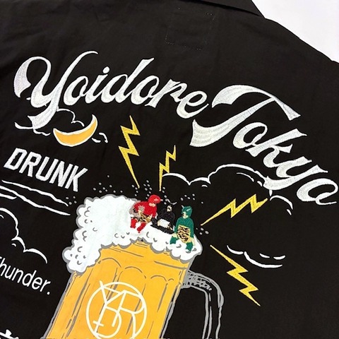 【YOIDORE】KAMINARISAMAシャツ