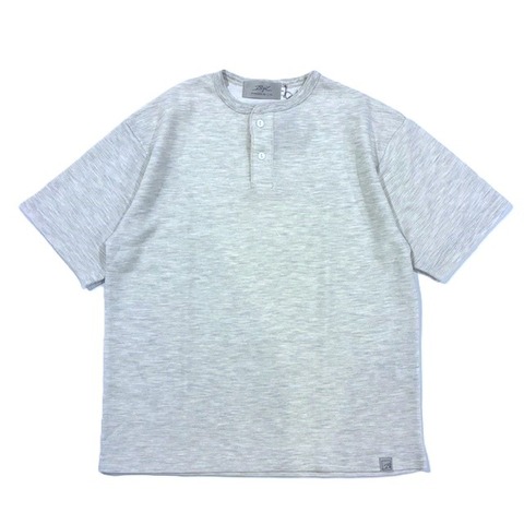 【BYL by LiSS】DRY WAFFLE HENRY NECK TEE