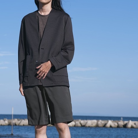 【CURLY＆Co.】HIGH GAUGE KNIT SHORTS
