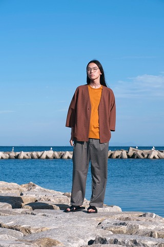 【CURLY＆Co.】T/C TRICOT TEE