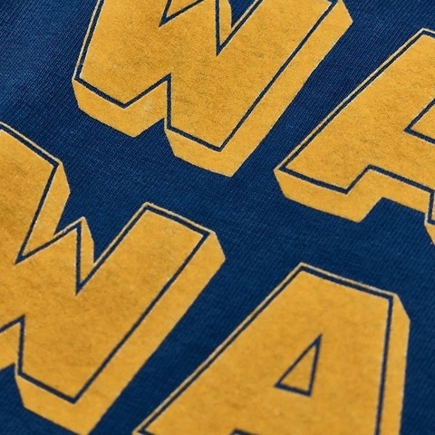【FREE RAGE】”WANT，WAIT!”リサイクルコットンTee
