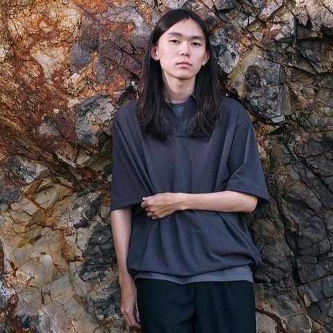 【CURLY＆Co.】DOT MESH SKIPPER