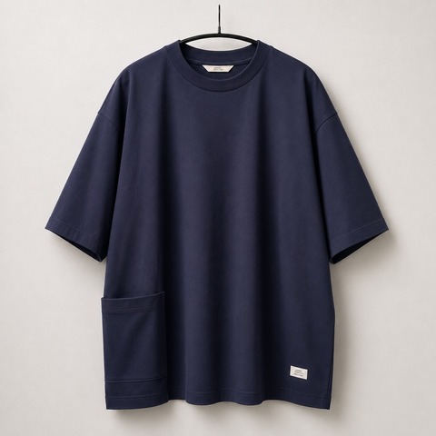 【ORGANICSTA】ORGANIC COTTON CHILL POCKET TEE