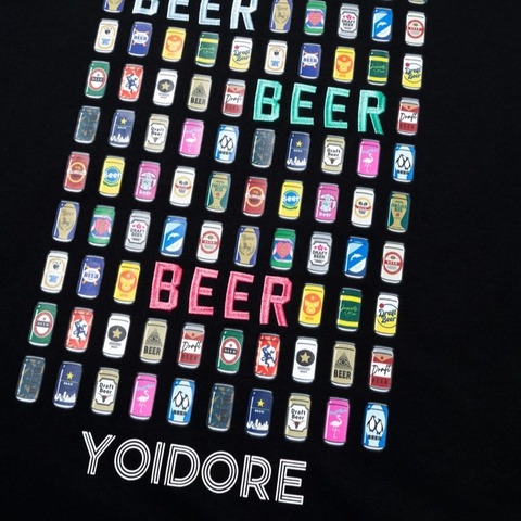 【YOIDORE】ビールパラダイスポケットTEE
