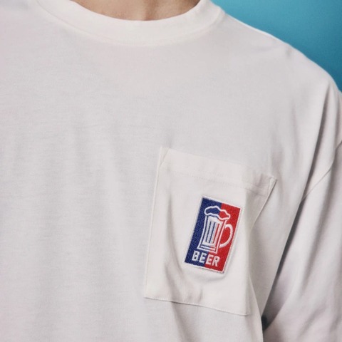 【YOIDORE】ビールパラダイスポケットTEE