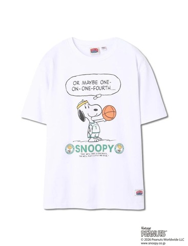 【SALE30％OFF★NUTMEG】PEANUTS 1on1 コミックプリントT