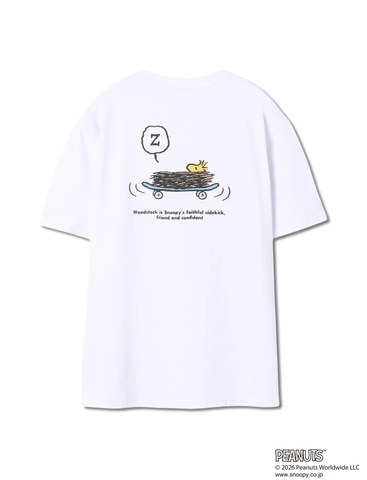 【SALE30％OFF★NUTMEG】PEANUTS スケートボード グラフィックT