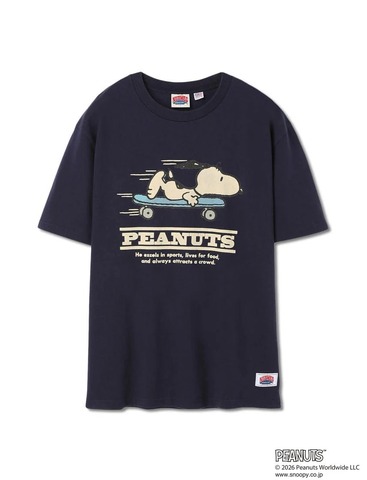【SALE30％OFF★NUTMEG】PEANUTS スケートボード グラフィックT