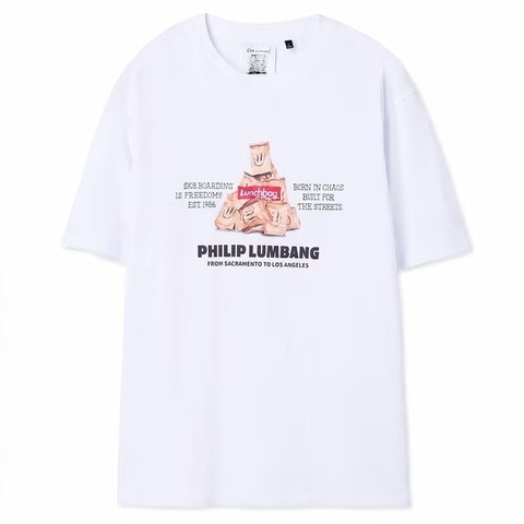 【SALE30％OFF★Philip Lumbang】Lunch BagフォトリアルロゴTシャツ