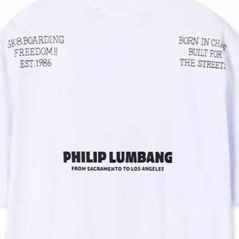 【SALE30％OFF★Philip Lumbang】Lunch BagフォトリアルロゴTシャツ