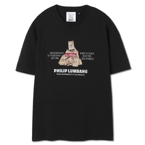 【SALE30％OFF★Philip Lumbang】Lunch BagフォトリアルロゴTシャツ