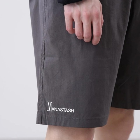 【SALE30％OFF★MANASTASH】MOUNTAIN LOGO SHORTS