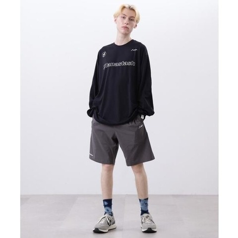 【SALE30％OFF★MANASTASH】MOUNTAIN LOGO SHORTS