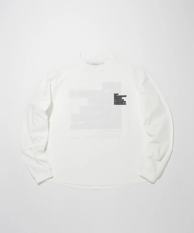 【SUPERTHANKS】 Functional L/S T-shirt pop logo