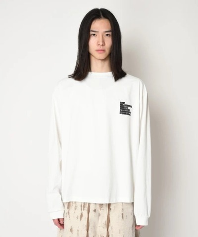 【SUPERTHANKS】 Functional L/S T-shirt pop logo