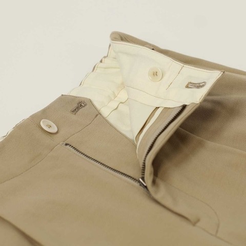【CURLY＆Co.】KNIT CHINO-CLOTH PANTS (WIDE)