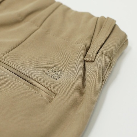 【CURLY＆Co.】KNIT CHINO-CLOTH PANTS (WIDE)