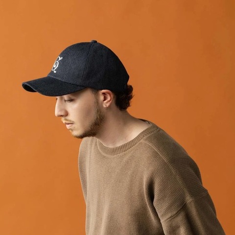 【CPH】DEEP 6 PANEL CAP / HEATHER TWILL