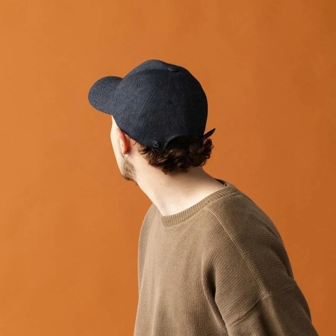 【CPH】DEEP 6 PANEL CAP / HEATHER TWILL