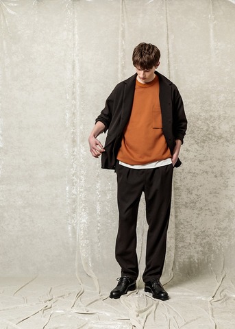 【CURLY＆Co.】AIR PIQUE EZ TAPERED PANTS