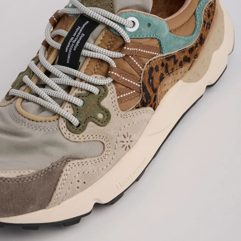 【FLOWER MOUNTAIN】YAMANO3 Gray/Stone/Leopard