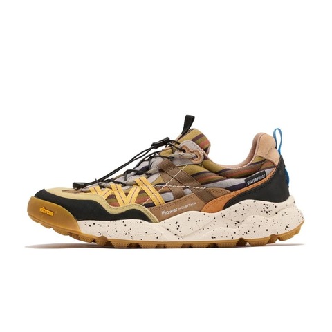 【FLOWER MOUNTAIN】IWANO2 Ocher/Black/Mikawa