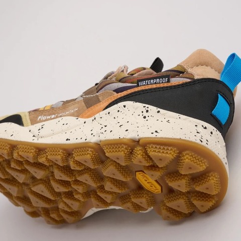 【FLOWER MOUNTAIN】IWANO2 Ocher/Black/Mikawa