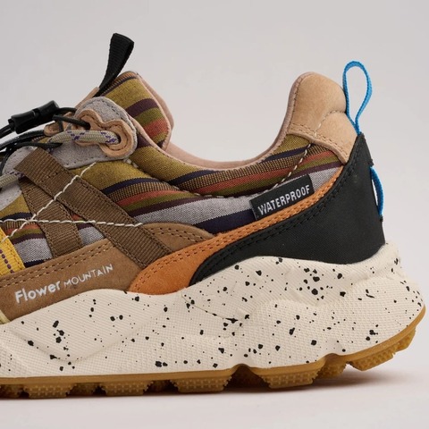 【FLOWER MOUNTAIN】IWANO2 Ocher/Black/Mikawa