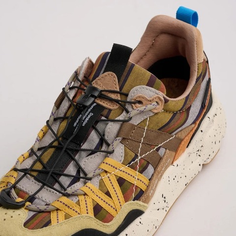 【FLOWER MOUNTAIN】IWANO2 Ocher/Black/Mikawa