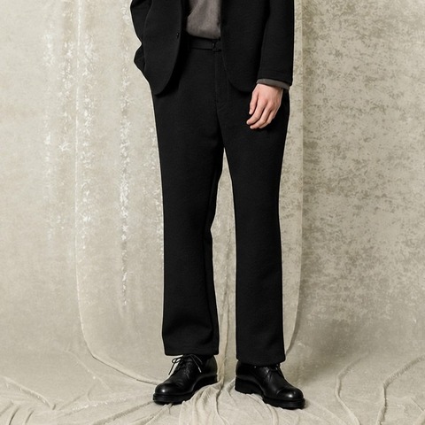 【CURLY＆Co.】AIR DOUBLE-KNIT STRAIGHT PANTS