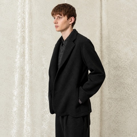 【CURLY＆Co.】AIR DOUBLE-KNIT JACKET