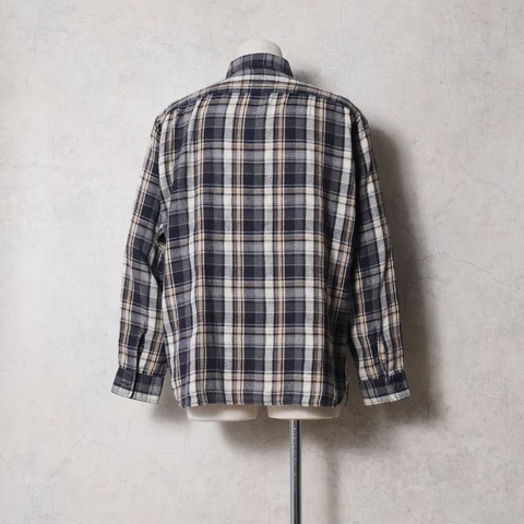 【HOUSTON】VINTAGE CHECK FLANNEL SHIRT