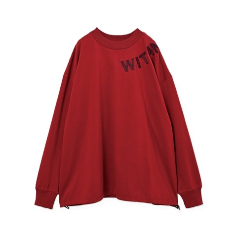 【Kelen】CHAIN STITCH LOGO TOP / BYERS
