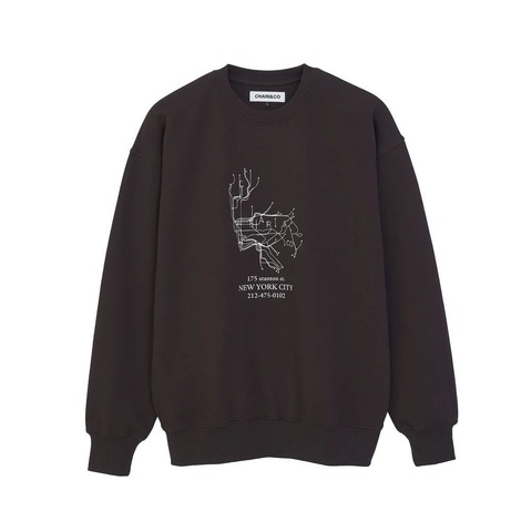 【CHARI＆CO】CHARI METRO MAP SWEATS