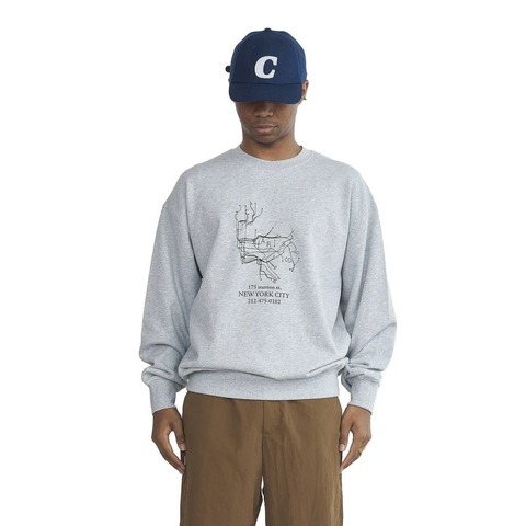 【CHARI＆CO】CHARI METRO MAP SWEATS