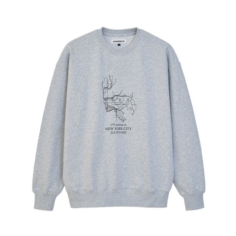 【CHARI＆CO】CHARI METRO MAP SWEATS