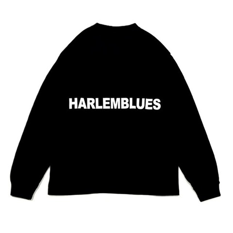 【HARLEM BLUES】HB BIG LOGO L/S TEE
